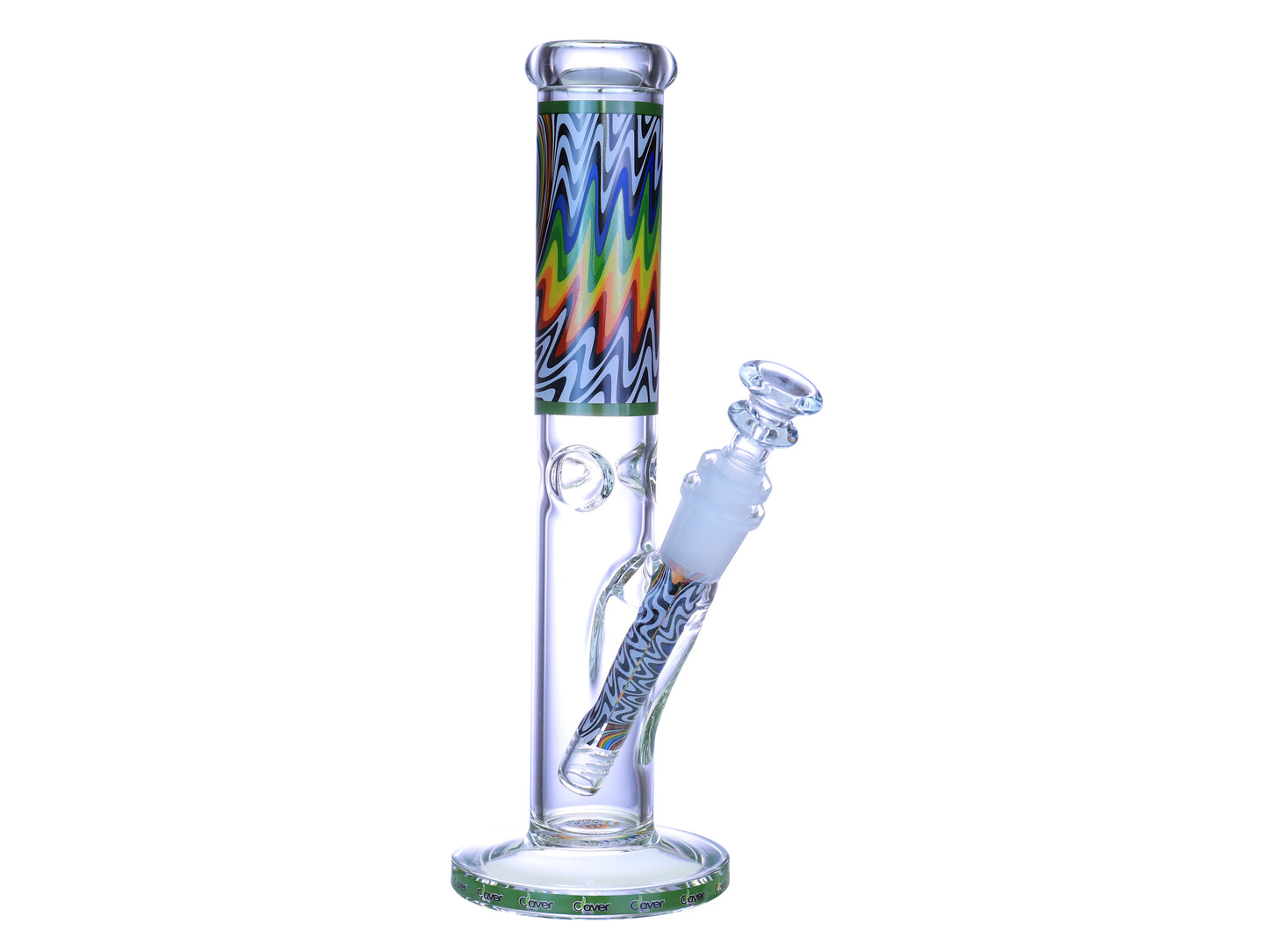 7MM STRAIGHT GLASS WATER PIPE : M2