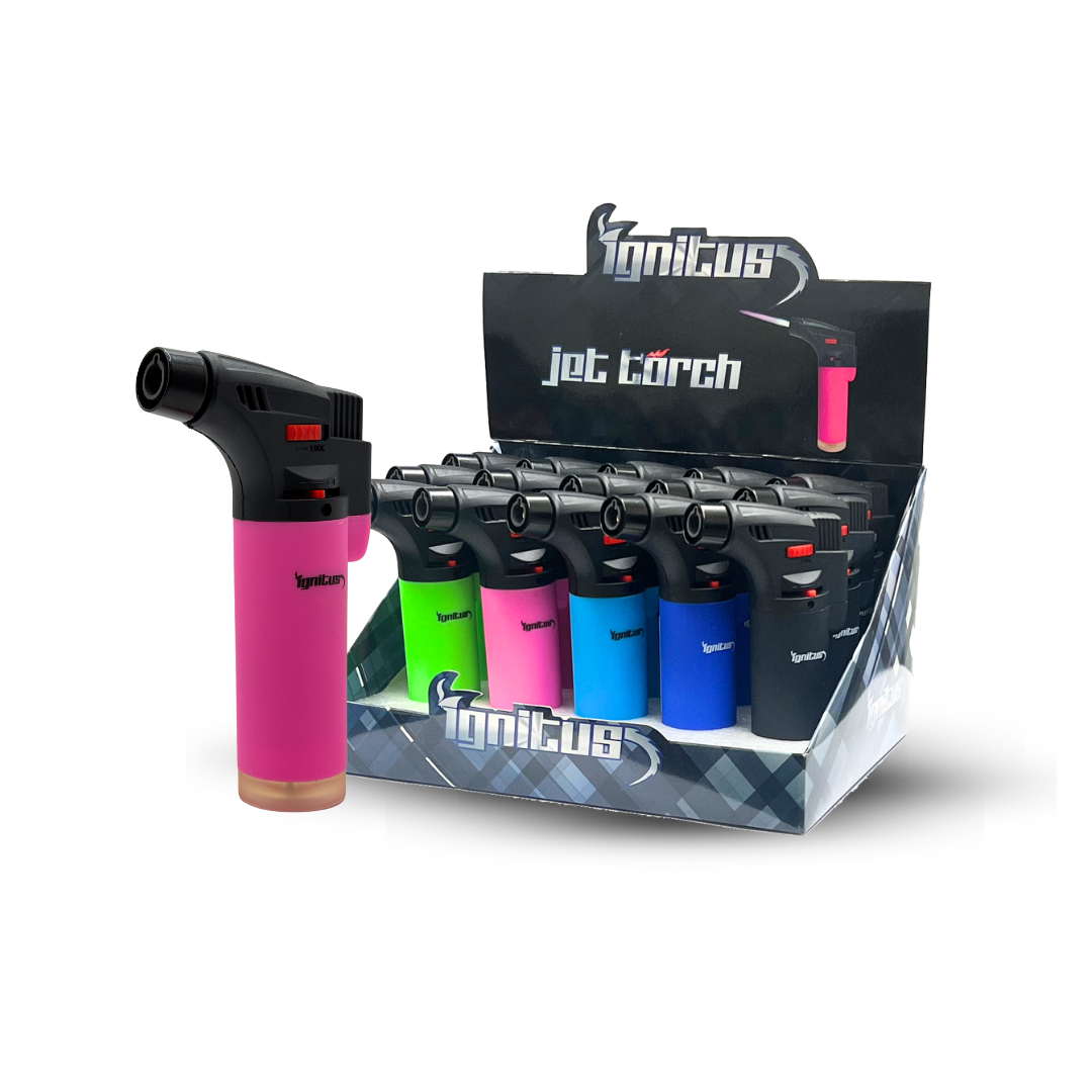IGNITUS JET TORCH 15PCS DISPLAY