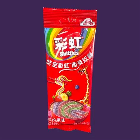 IMPORTED SKITTLES SOFT NOODLES CANDY