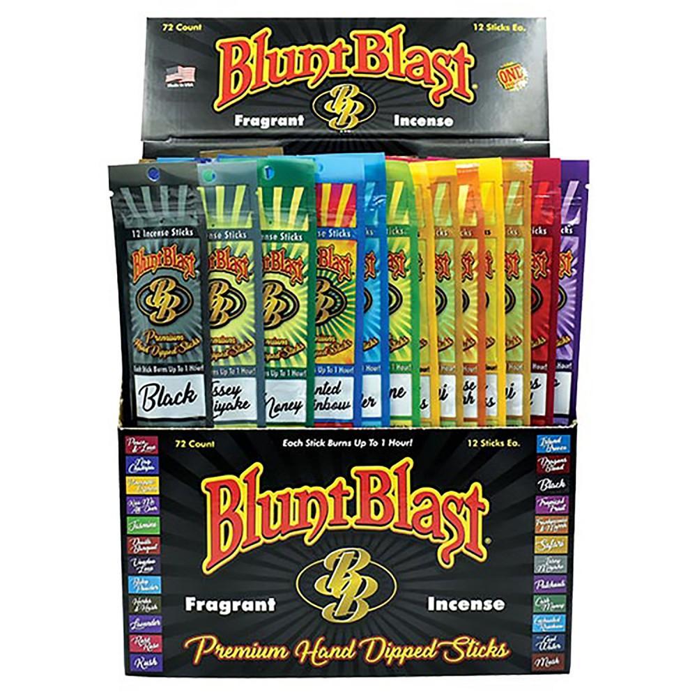 BLUNT BLAST FRAGRANT INCENSE : 12 PK