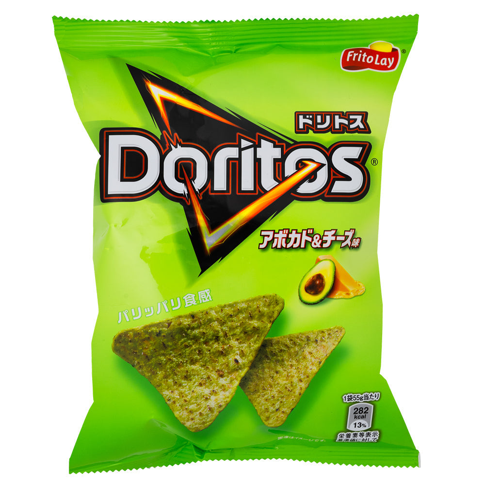 IMPORTED DORITOS : AVOCADOS AND CHEESE