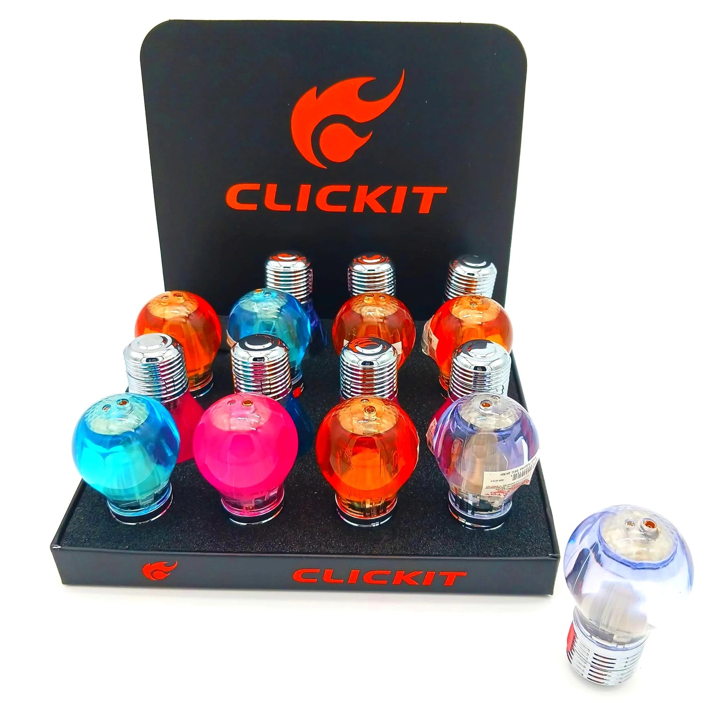 Clickit - Torch Lighter - Lightbulb - 16ct