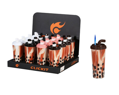CLICKIT BOBA TEA CUP TORCH (16pcs/display)