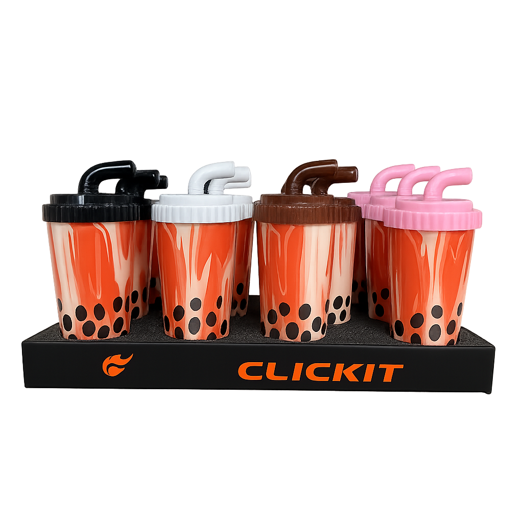 CLICKIT BOBA TEA CUP TORCH (16pcs/display)