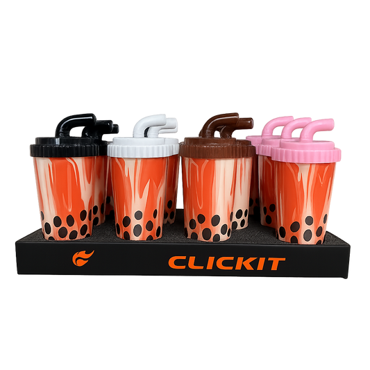 CLICKIT BOBA TEA CUP TORCH (16pcs/display)
