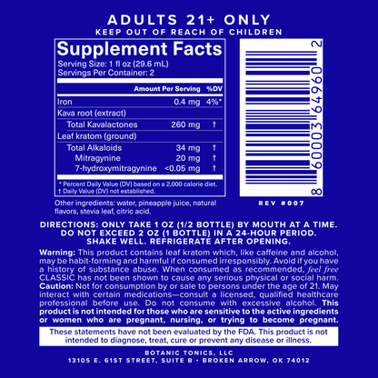 FEEL FREE CLASSIC TONIC - BOX OF 12