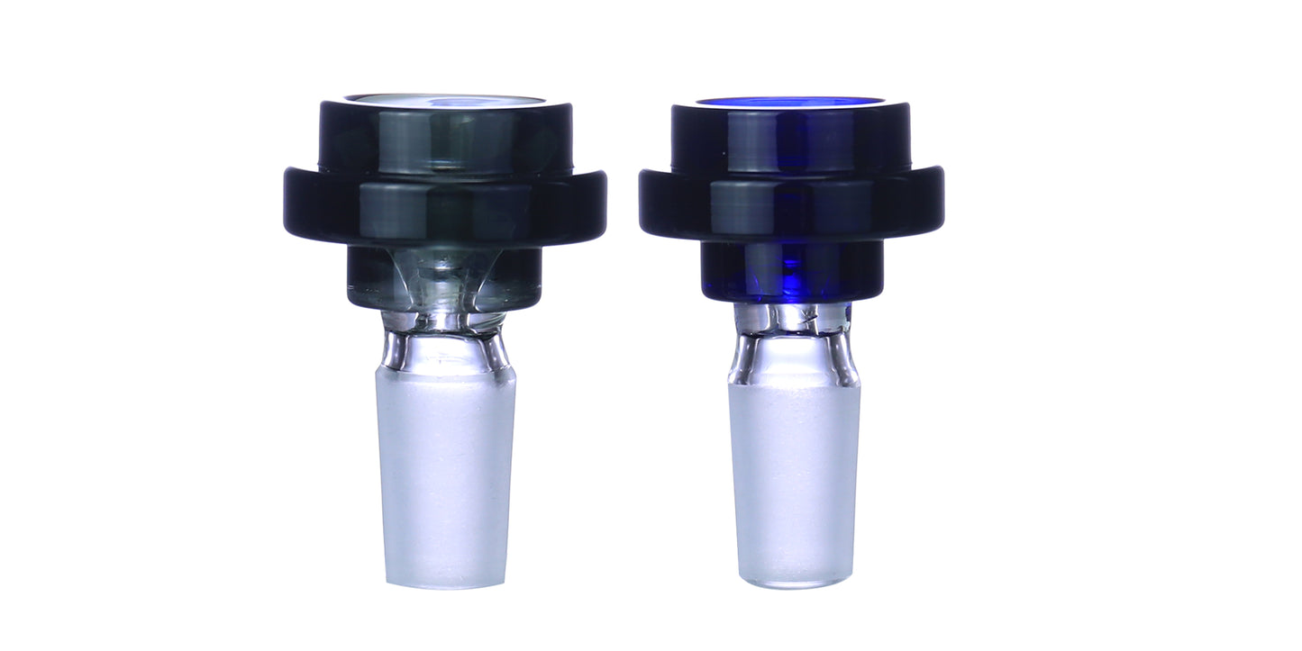 14 MM NM GLASS BOWL - 12 PK DISPLAY