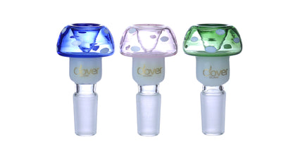 14 MM MUSHROOM GLASS BOWL - 12 PK DISPLAY