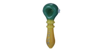 GLASS HAND PIPE DISPLAY OF 6 MIX COLORS