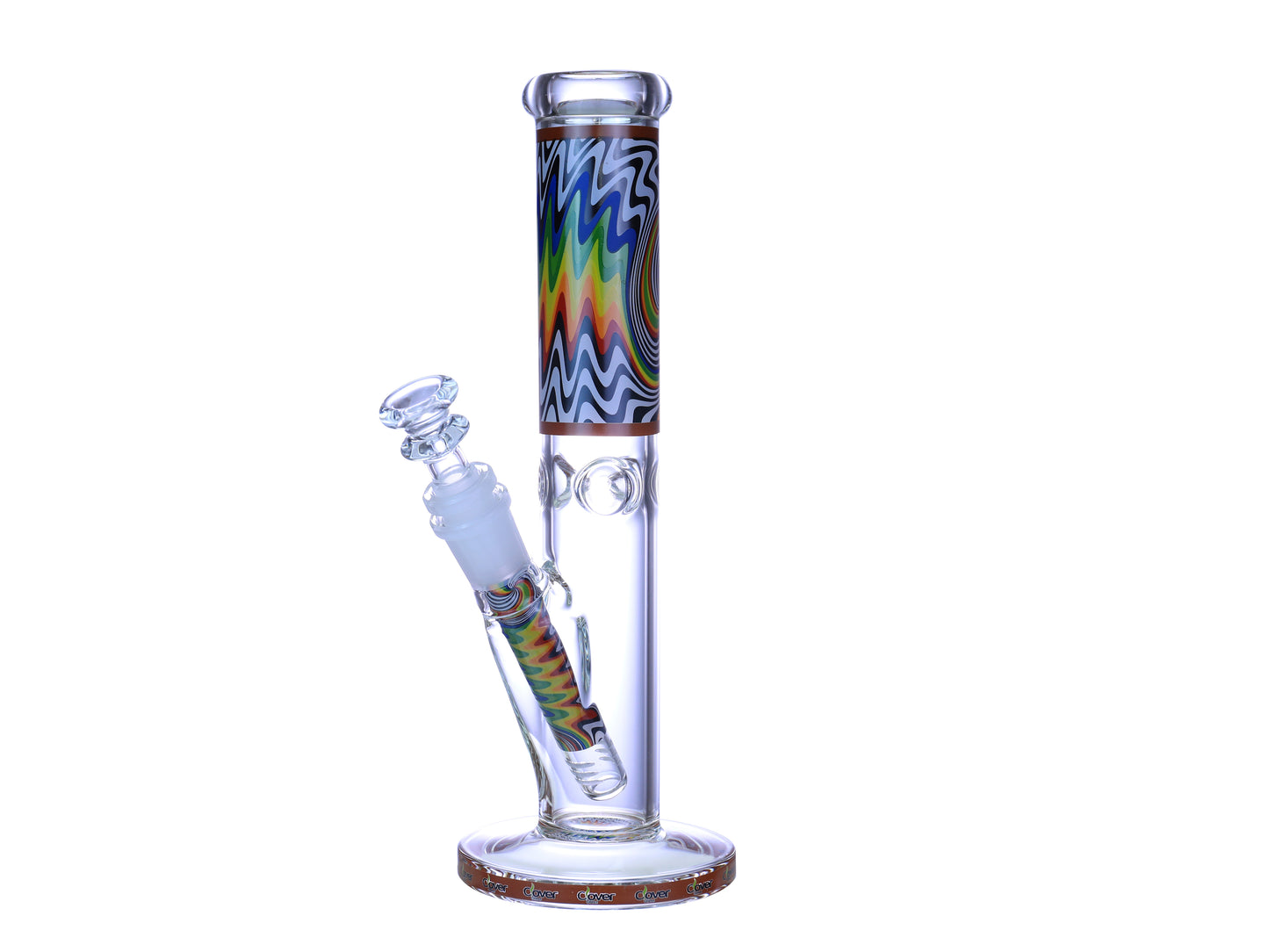 7MM STRAIGHT GLASS WATER PIPE : M2