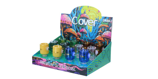 14 MM GLASS BOWL - 12 PK DISPLAY