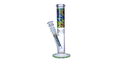 7MM STRAIGHT GLASS WATER PIPE : M2