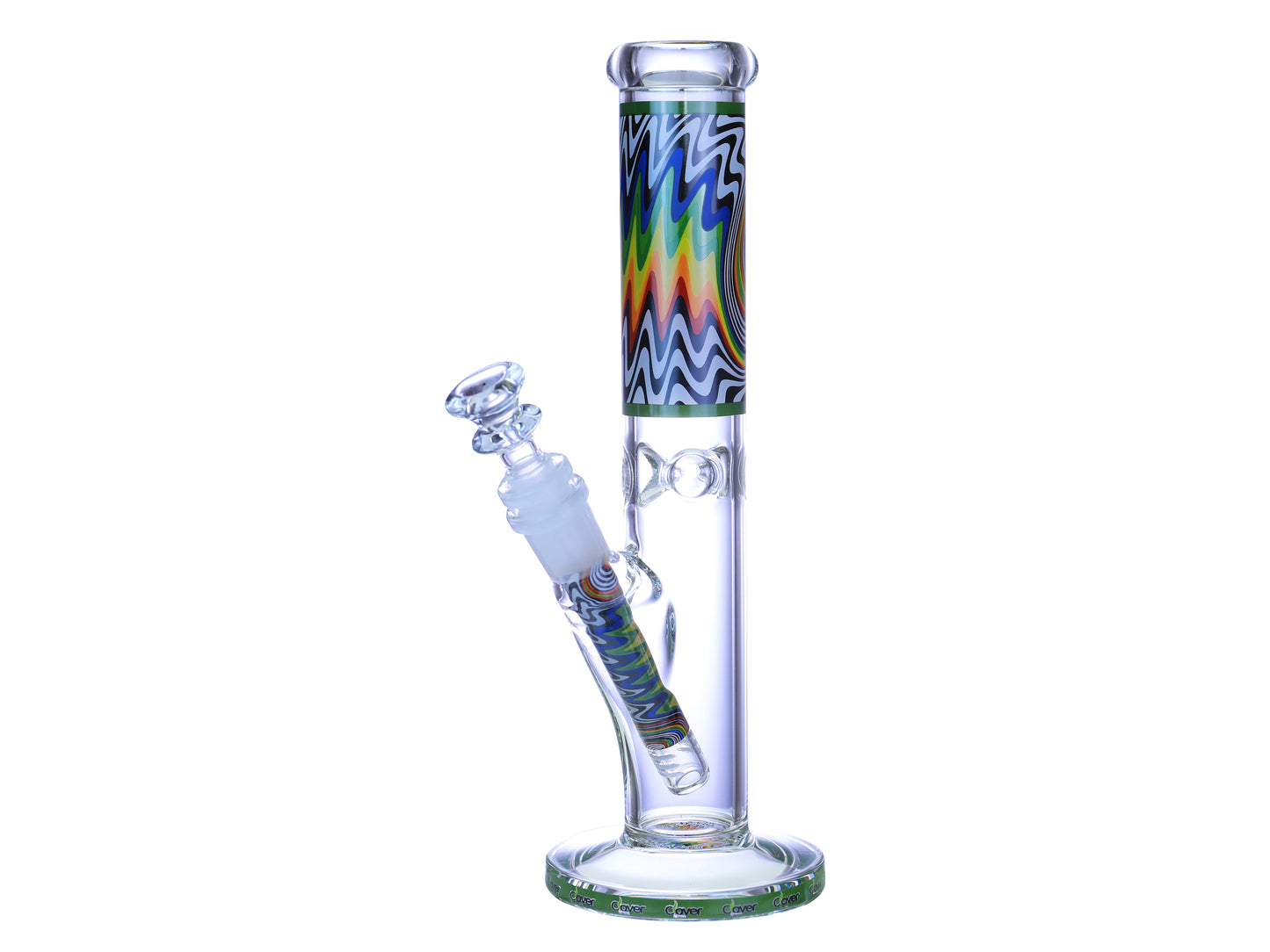 7MM STRAIGHT GLASS WATER PIPE : M2