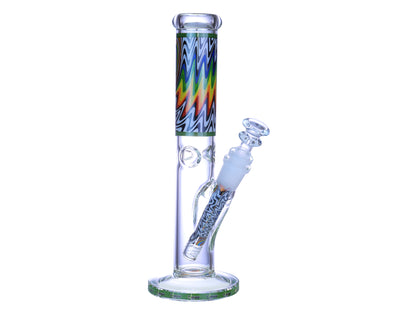 7MM STRAIGHT GLASS WATER PIPE : M2