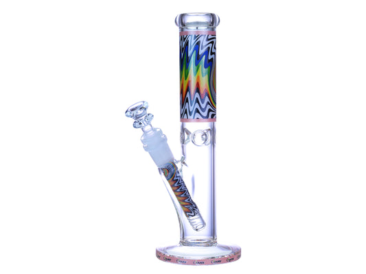7MM STRAIGHT GLASS WATER PIPE : M2