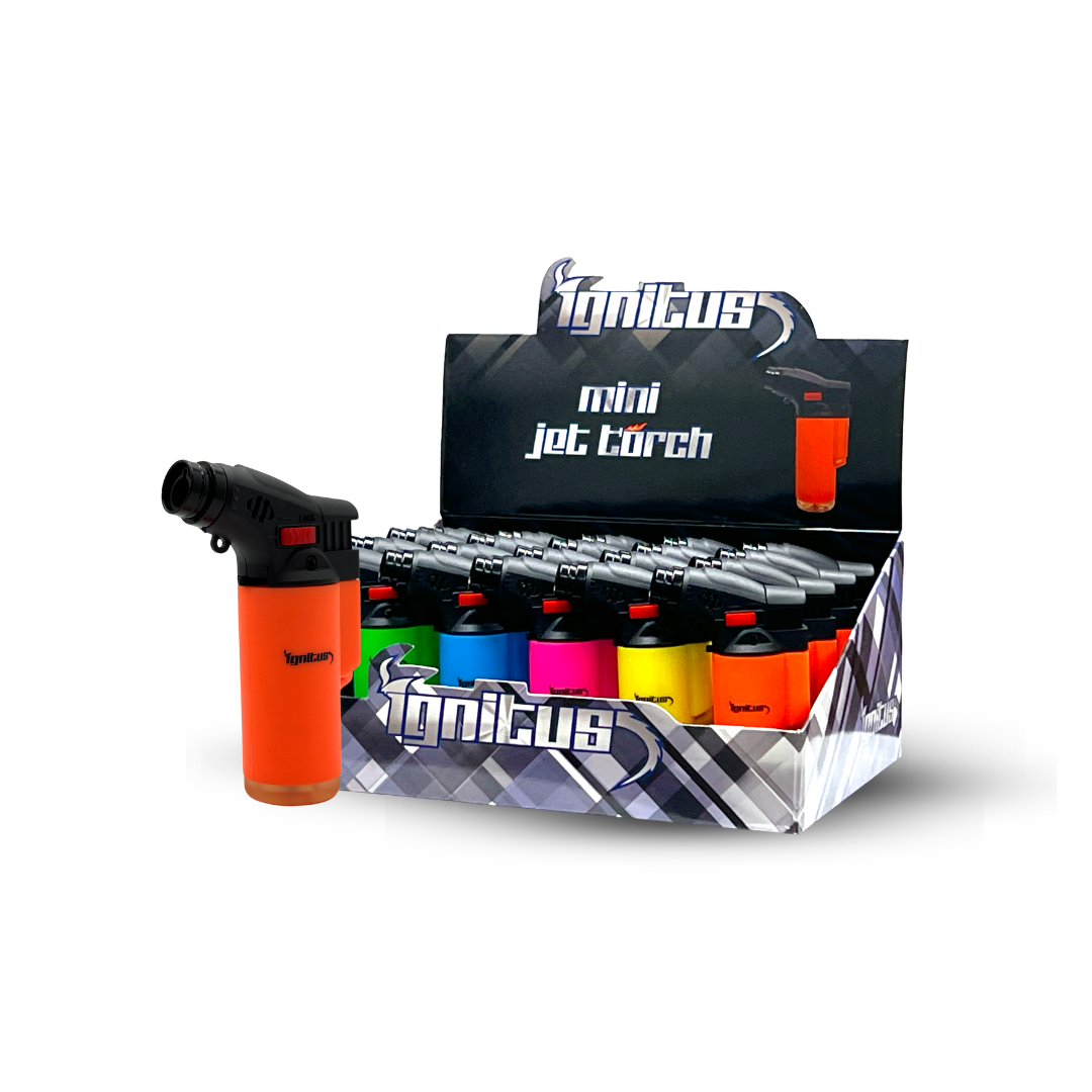 IGNITUS MINI JET TORCH 20PCS DISPLAY