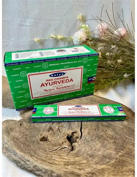 SATYA NAG CHAMPA - 12 UNITS AYURVEDA FRAGRANCE