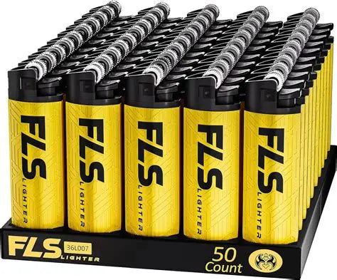 BUTANE LIGHTERS SET OF 50