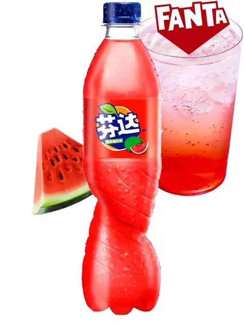 IMPORTED FANTA: LIME WATERMELON PK OF 12