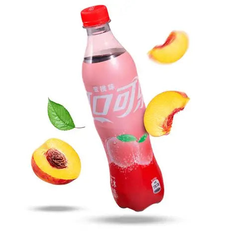 IMPORTED COCA COLA: PEACH PK OF 12