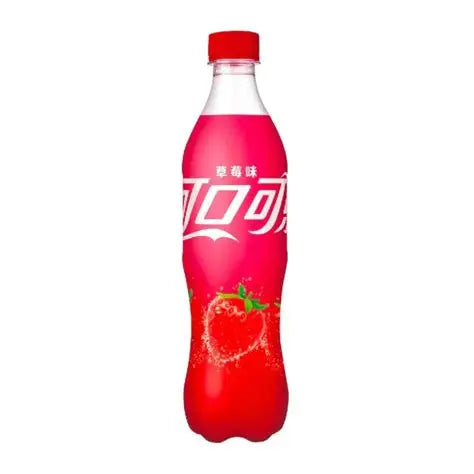 IMPORTED COCA COLA: STRAWBERRY PK OF 12