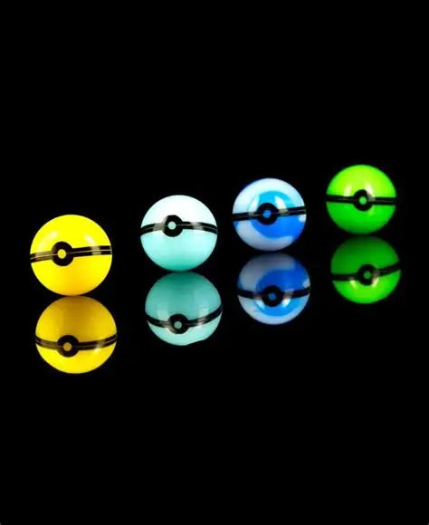 GLOW IN THE DARK BALL SILICONE CONTAINER