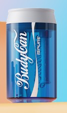 ISPURE BUDY CAN PORTABLE WATER PIPE