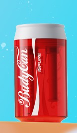 ISPURE BUDY CAN PORTABLE WATER PIPE