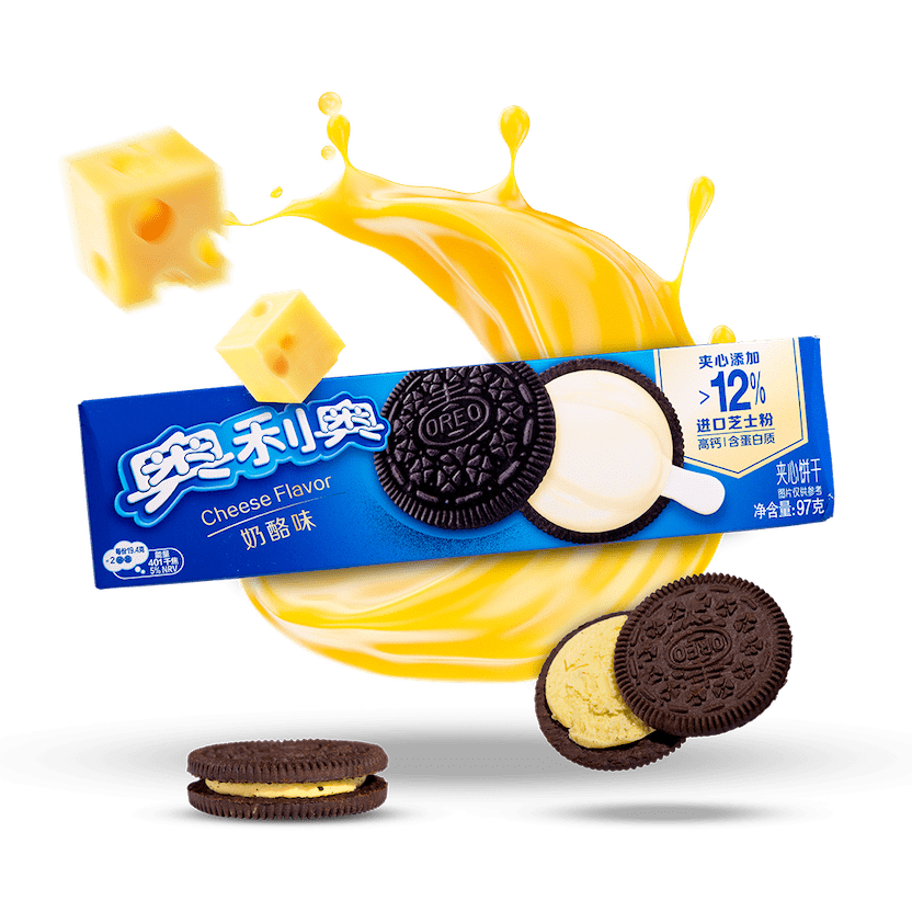 IMPORTED OREO : CHEESE FLAVOR