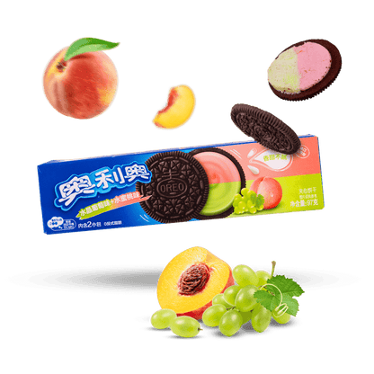 IMPORTED OREO: GRAPE & PEACH