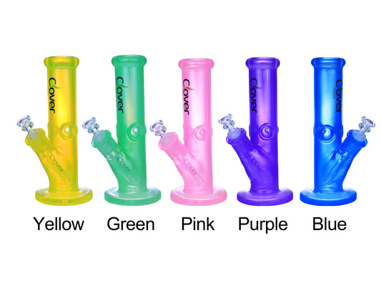 7MM STRAIGHT GLASS WATER PIPE