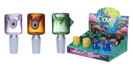 14 MM GLASS BOWL - 12 PK DISPLAY