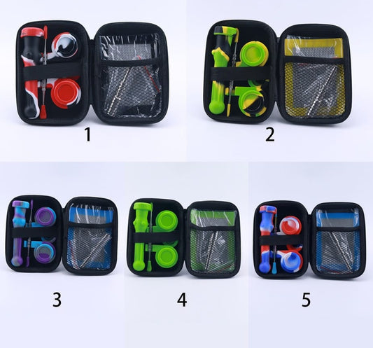 SILICONE NECTAR COLLECTOR TRAVEL KIT-MIX COLORS