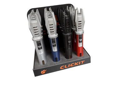 CLICKIT SABER TORCH (DISPLAY OF 16)