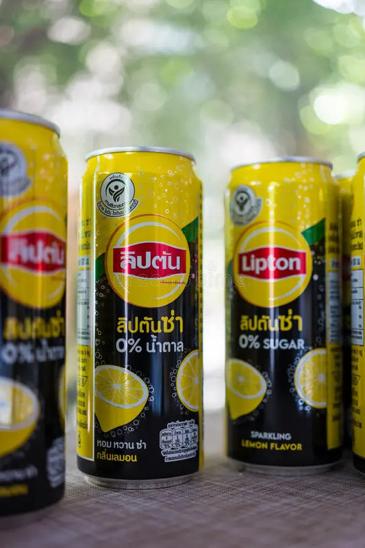 IMPORTED LIPTON: ICED TEA CAN PK OF 24