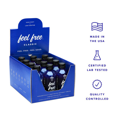 FEEL FREE CLASSIC TONIC - BOX OF 12