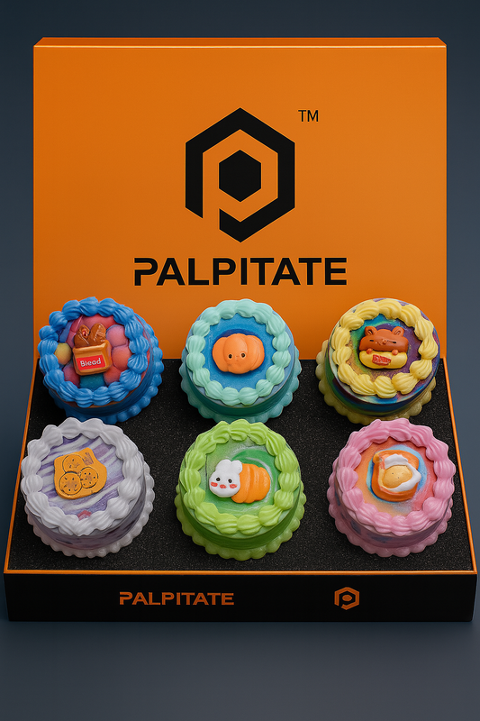 CAKE GRINDER : DISPLAY OF 6