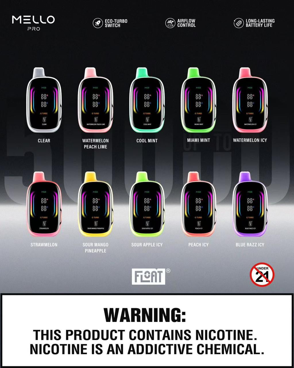 FLOAT - MELLO PRO 50K PUFFS – My Store
